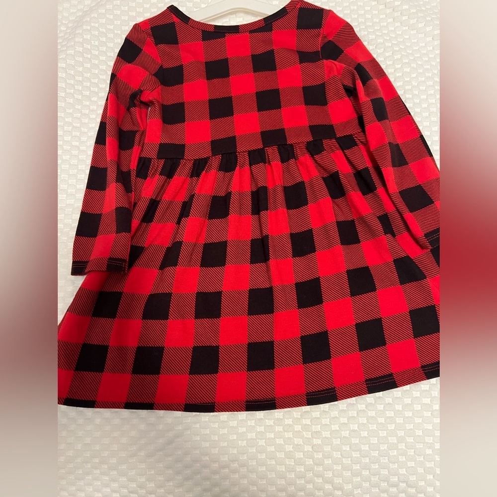 Christmas dress and Christmas Pajamas Red black white